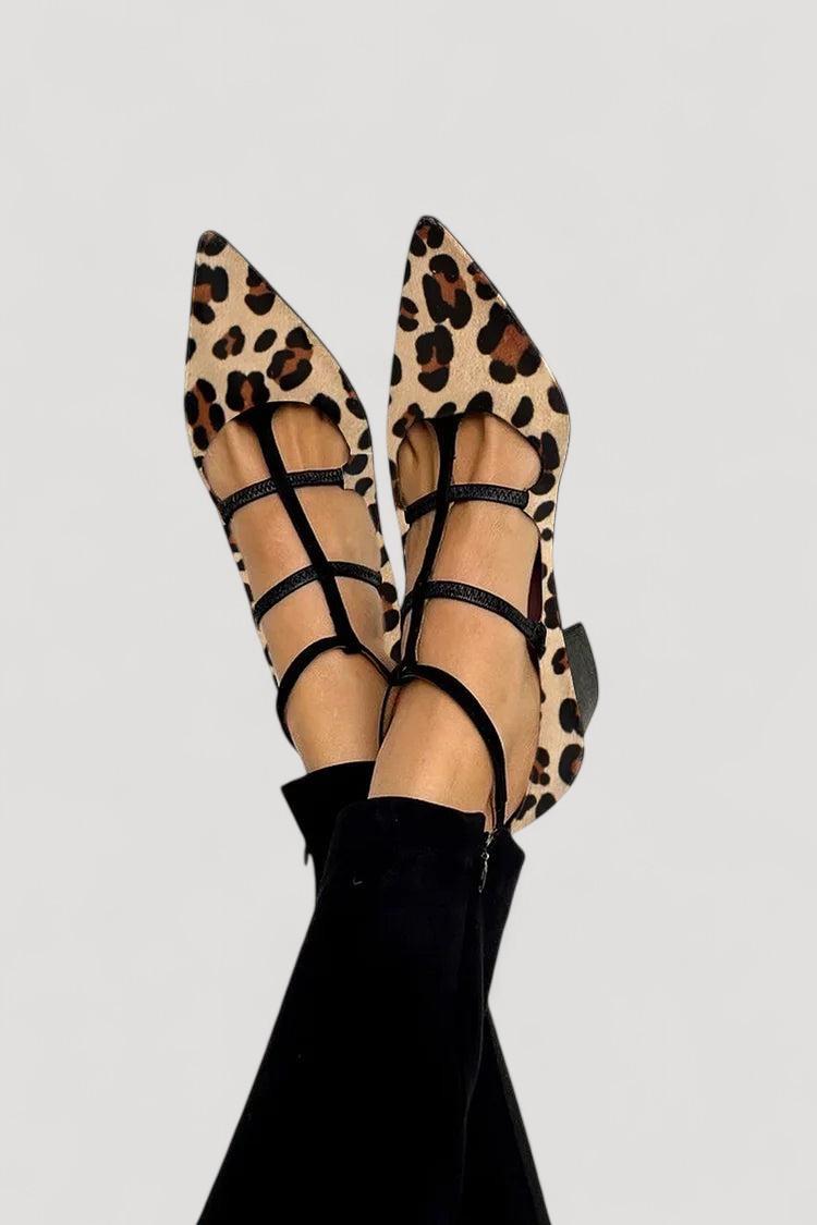 Ludovica™ | Ballerinat eläinkuosilla ja hienoilla remmeillä