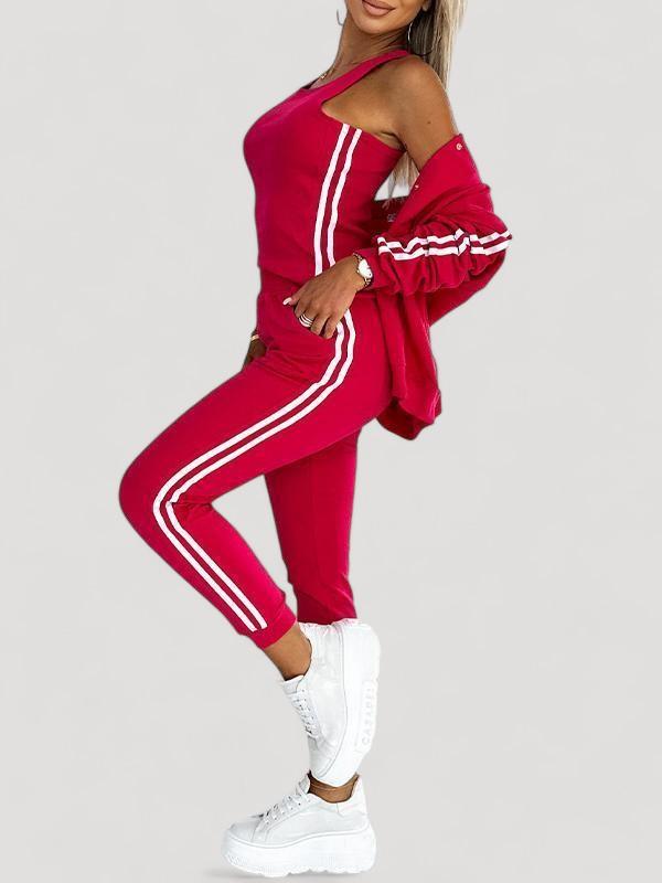 Yasmine - Baseballtakki ja 3-osainen Housusetti