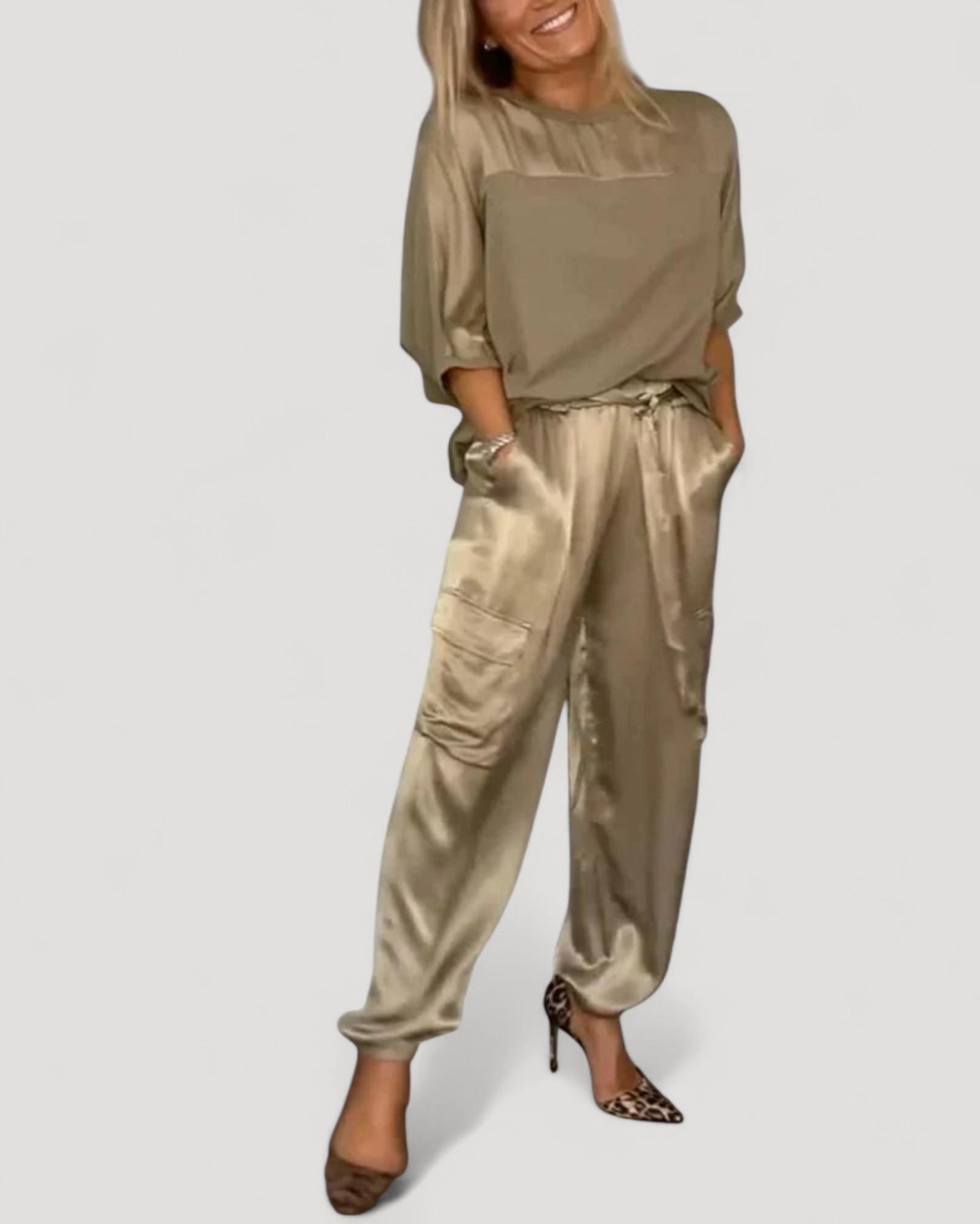 Elisa™ - Silkki lyhythihainen setti