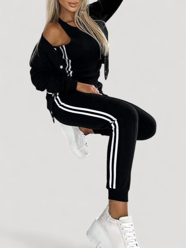 Yasmine - Baseballtakki ja 3-osainen Housusetti