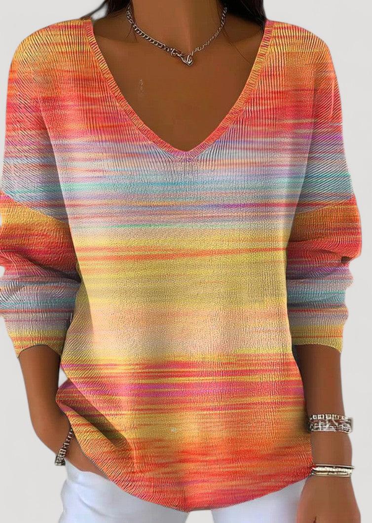 Benedetta – V-Neck Knit Sweater 7