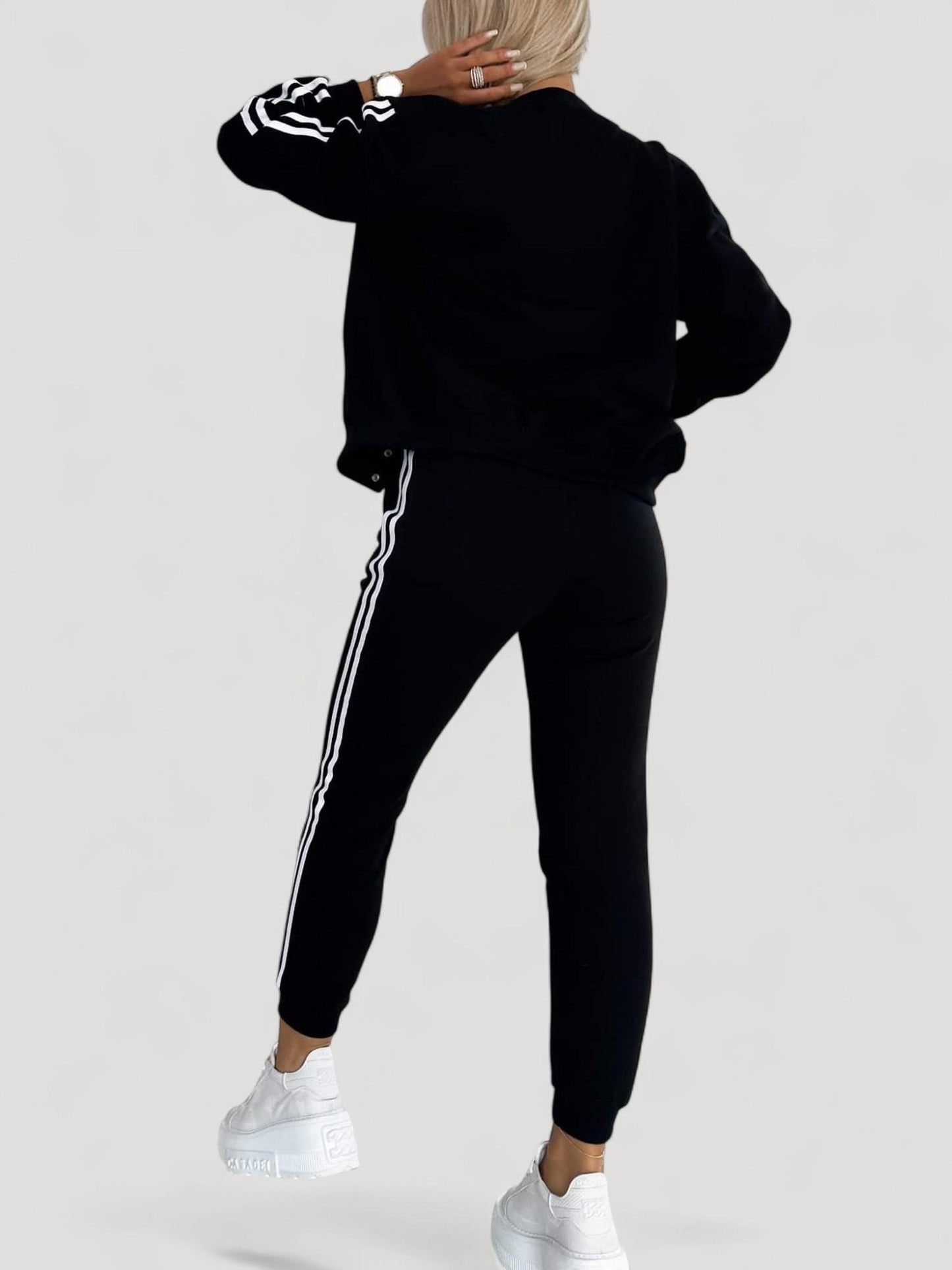 Yasmine - Baseballtakki ja 3-osainen Housusetti