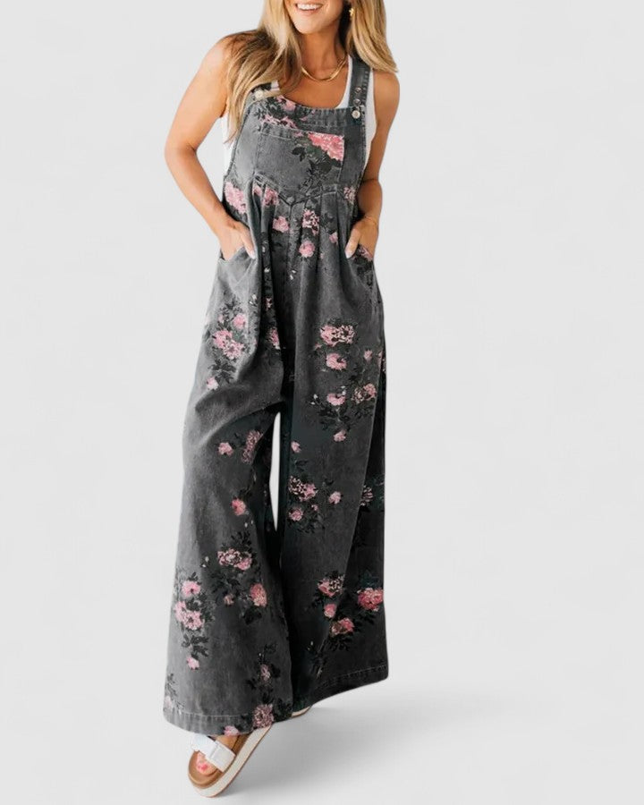 Mona™ | Elegantti Denim Overall