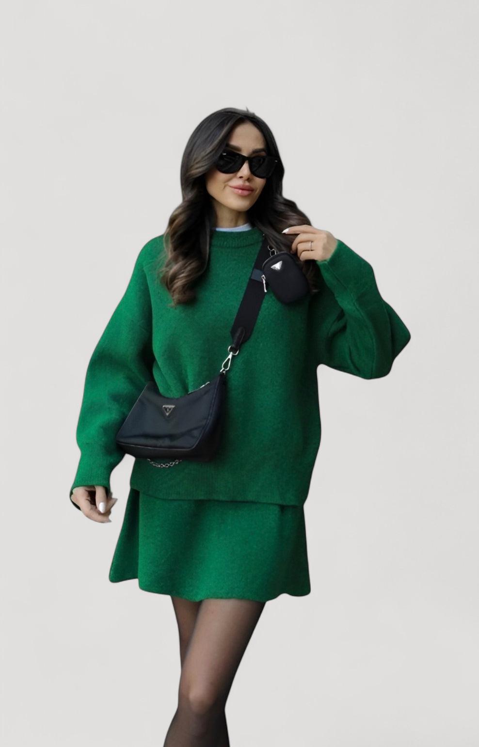 Elena™ - Elegantti Neulepuku ja Hame