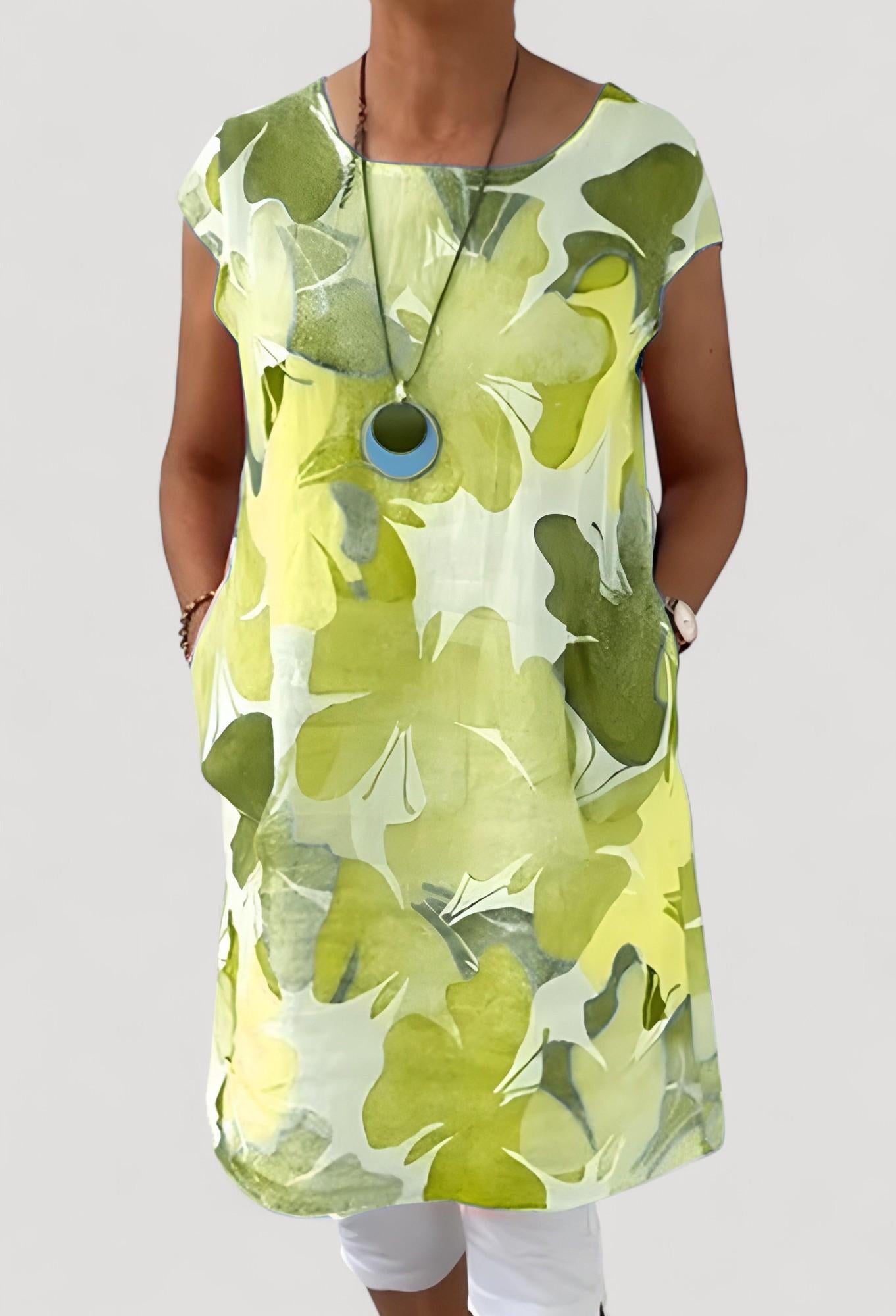 Ellen™ | Perhoskuvioitu mekko