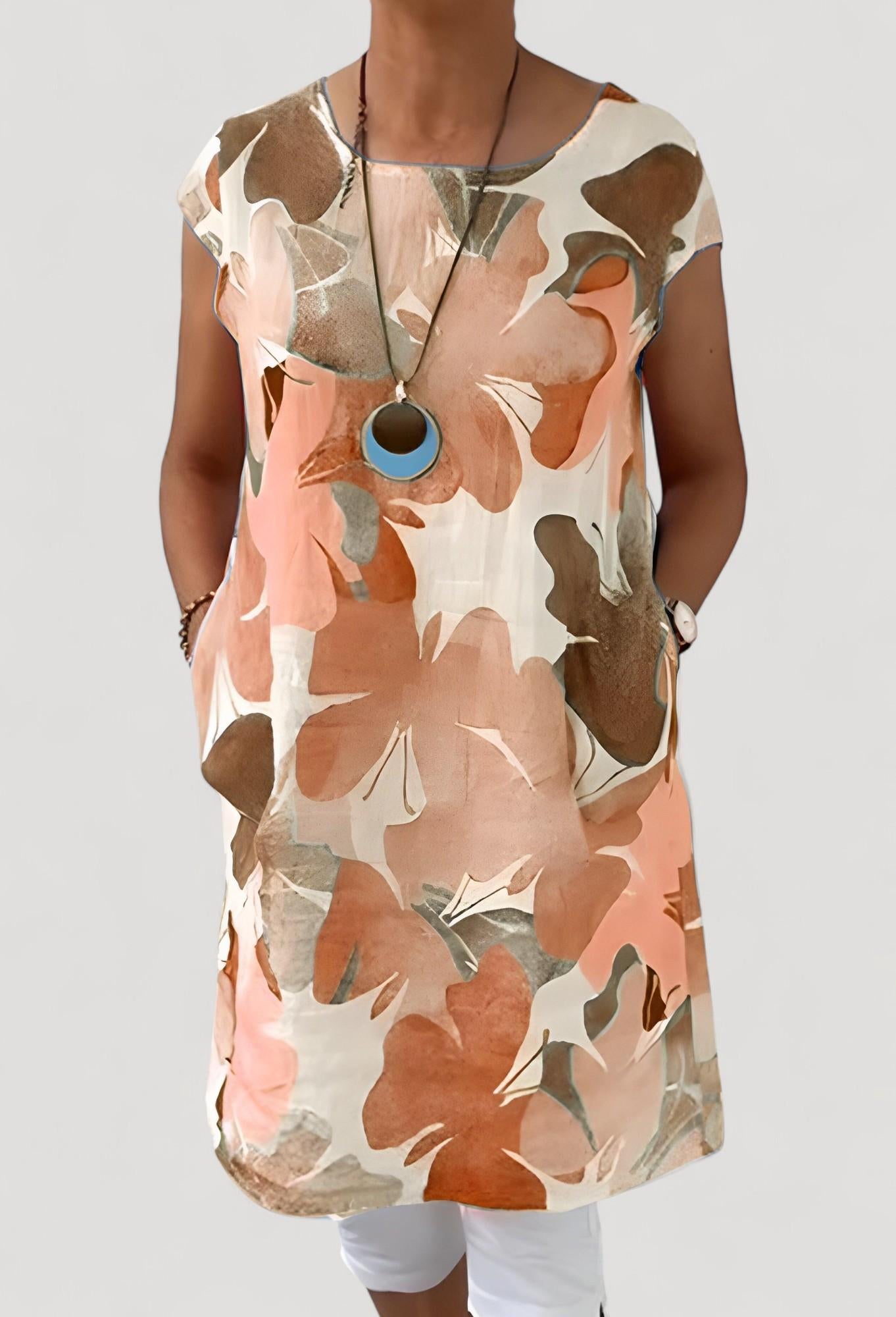 Ellen™ | Perhoskuvioitu mekko