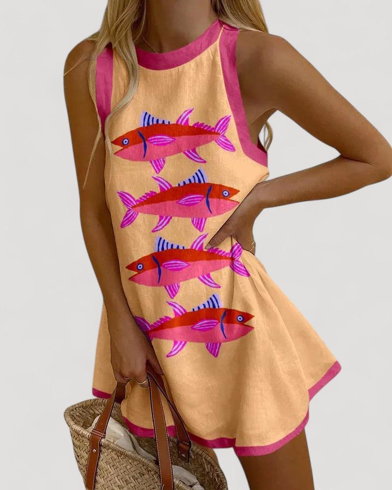 Giada™ | Minimekko Sardini-tulostuksella