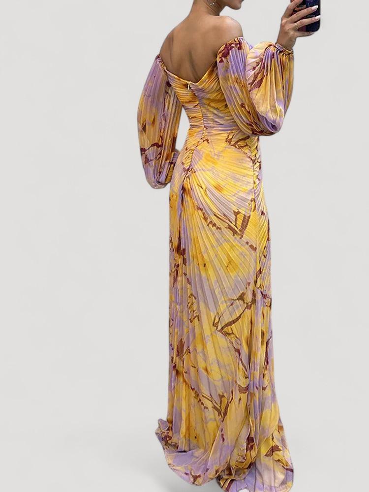 Kristine | Tyylikäs V-pääntie mekko