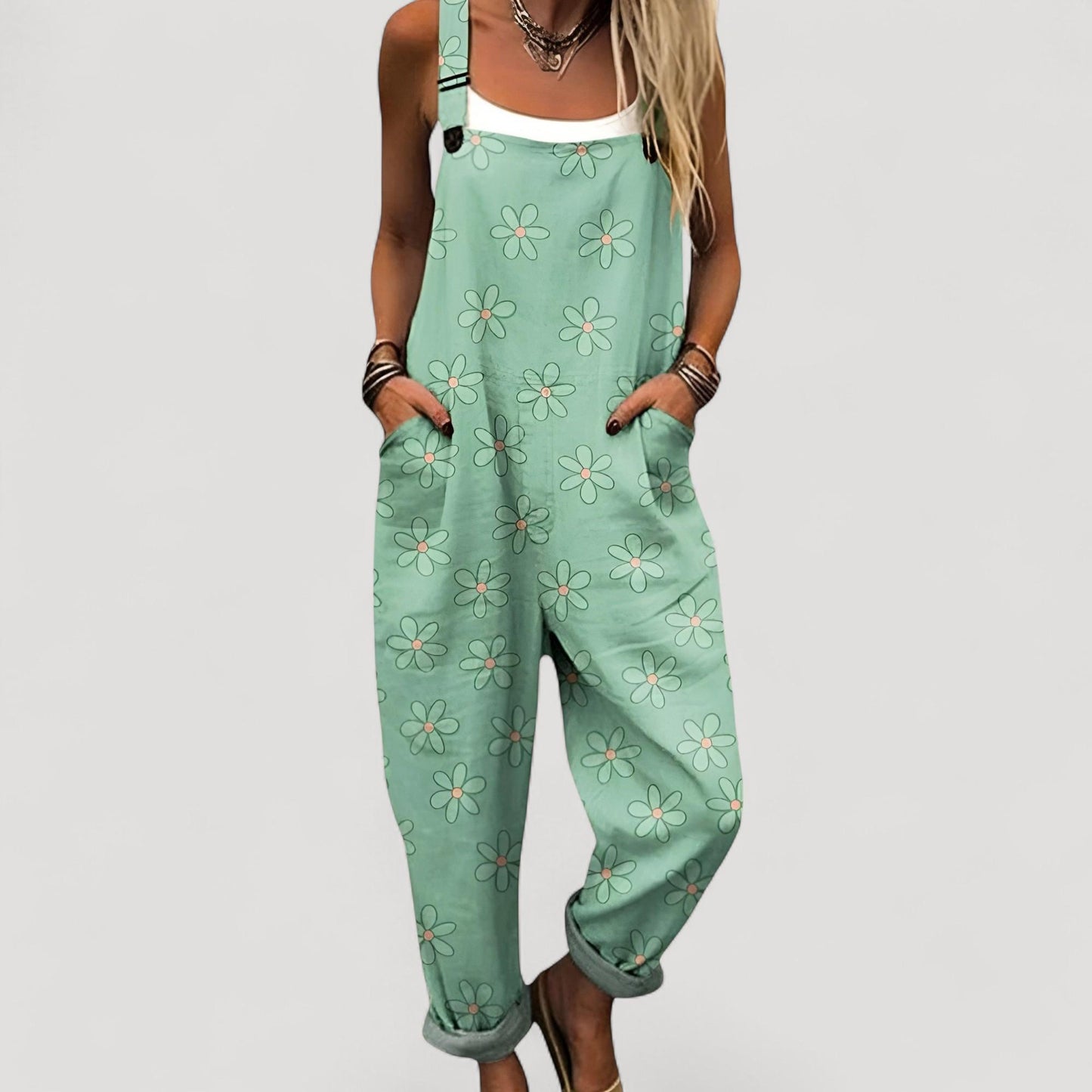 Aukje™ | Tyylikäs Haalarimallinen Vaatteet Rentoon Tyyliin