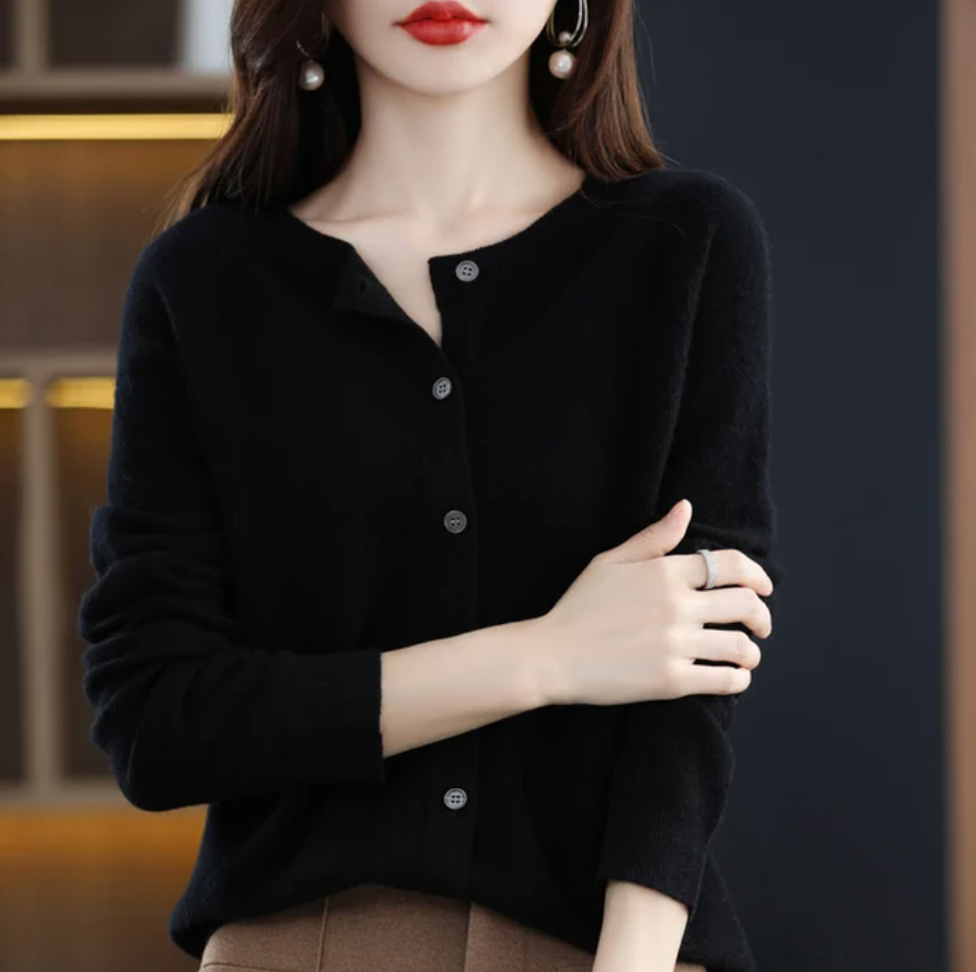 Laluna® | Elegantti Napit Cardigan