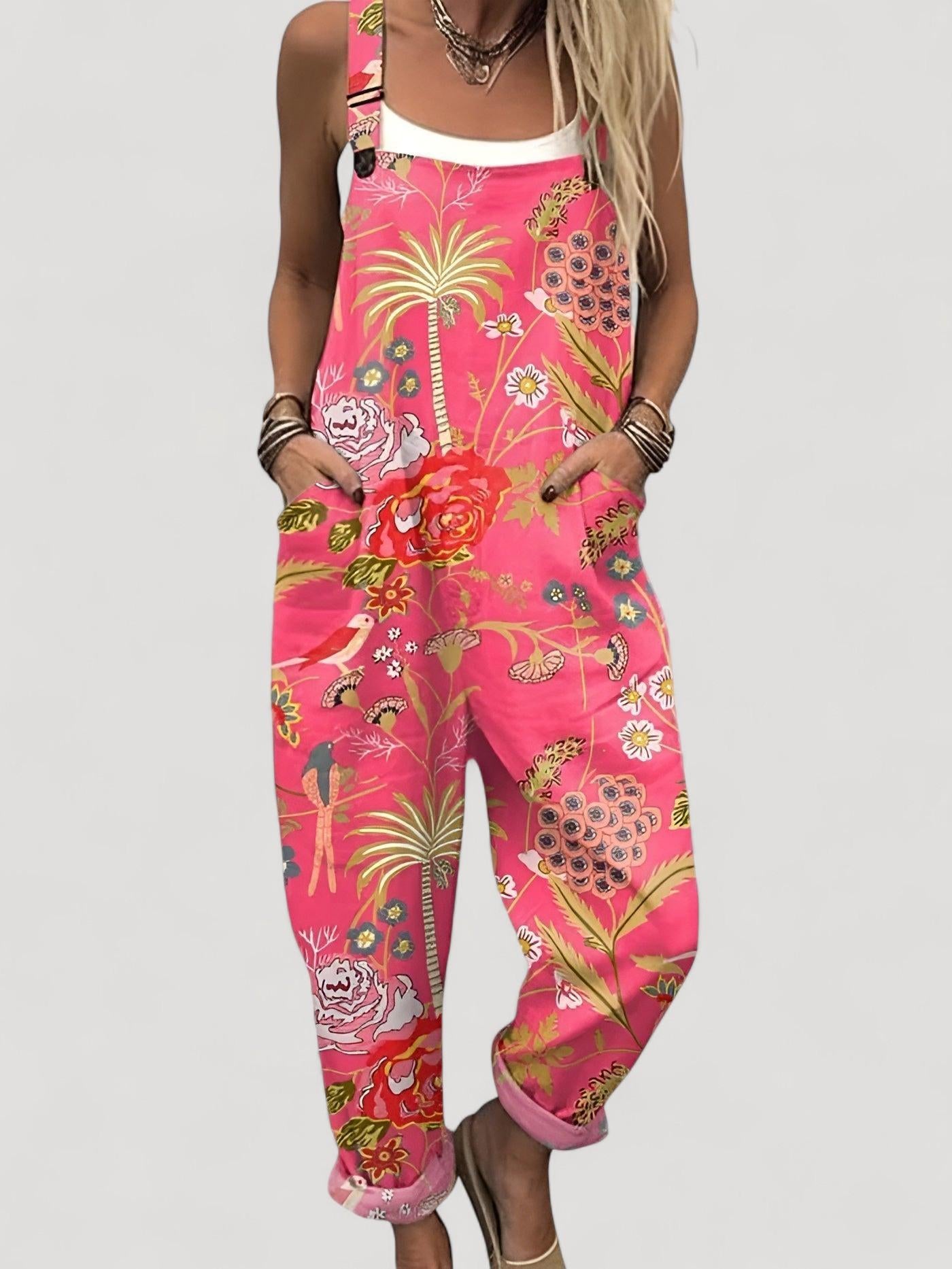 Aukje™ | Naisten vintage kukkakuosiset ja taidepainatteiset haalari