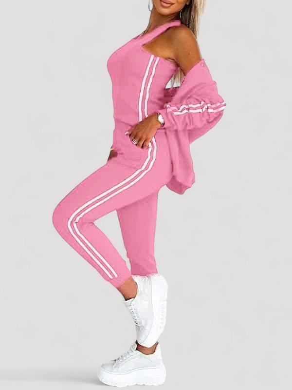 Yasmine - Baseballtakki ja 3-osainen Housusetti