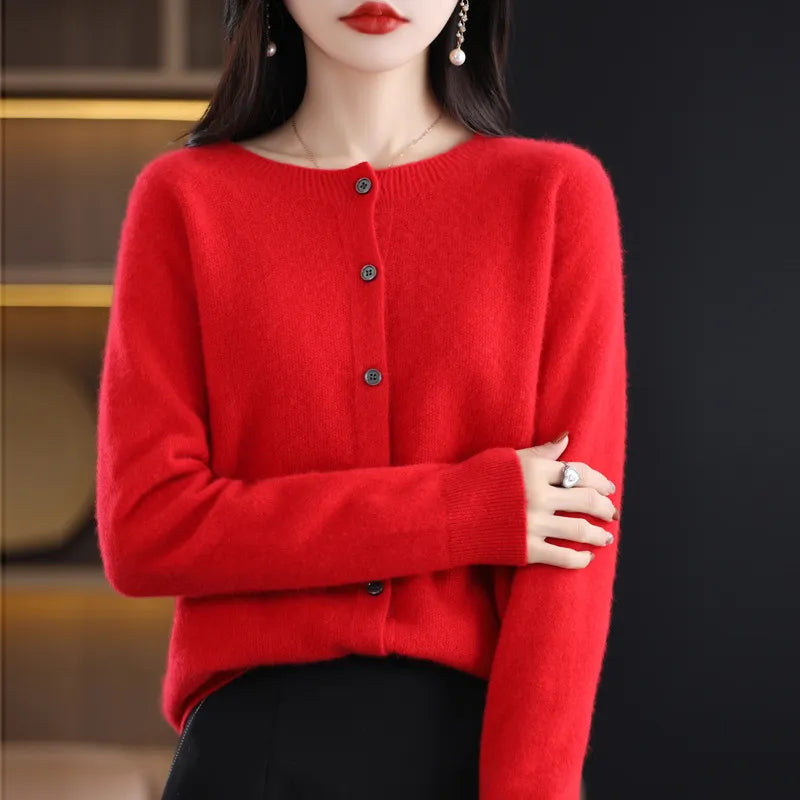 Laluna® | Elegantti Napit Cardigan