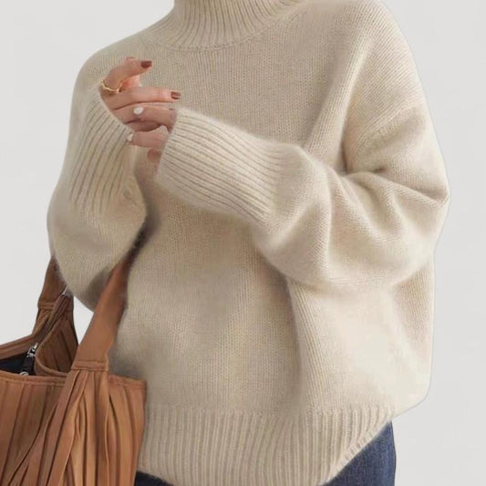 Emily™ | Mukava ja pehmeä korkeakauluksinen neule