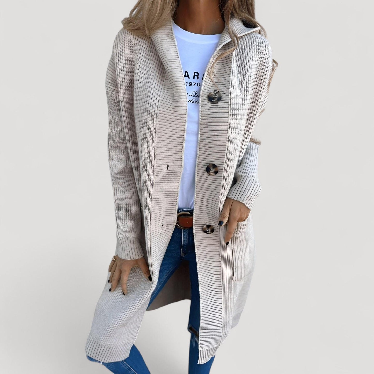 Frida™ | Pehmeä ja pitkä takki, joka hellii sinua