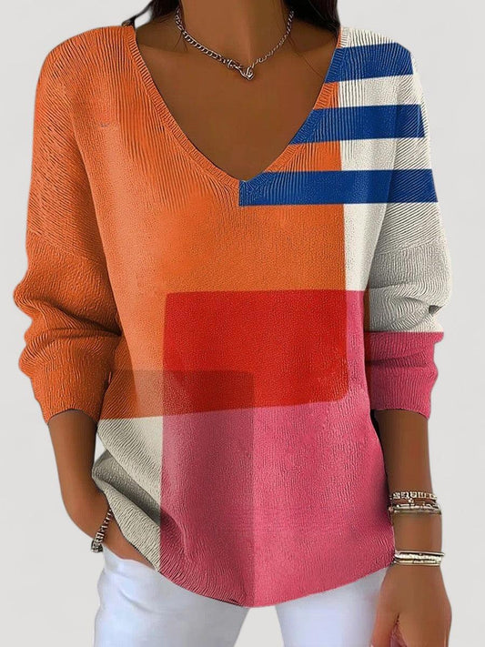 Benedetta – V-Neck Knit Sweater 3