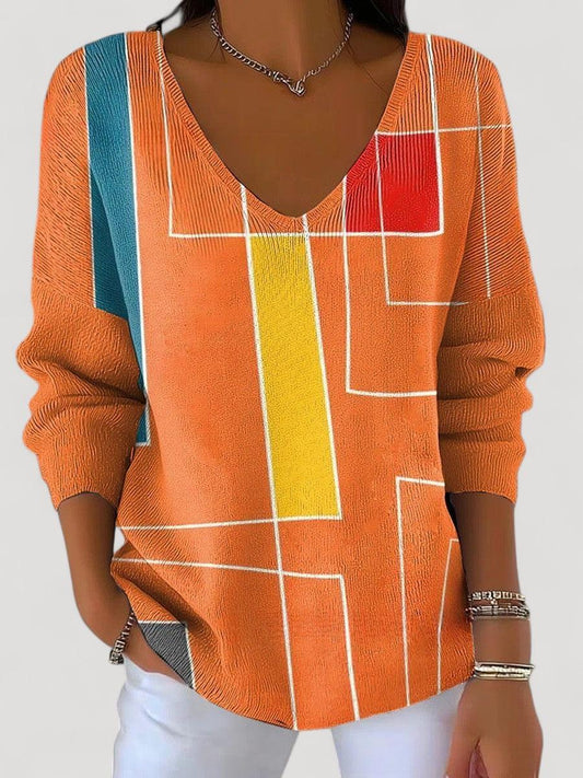 Benedetta – V-Neck Knit Sweater 9