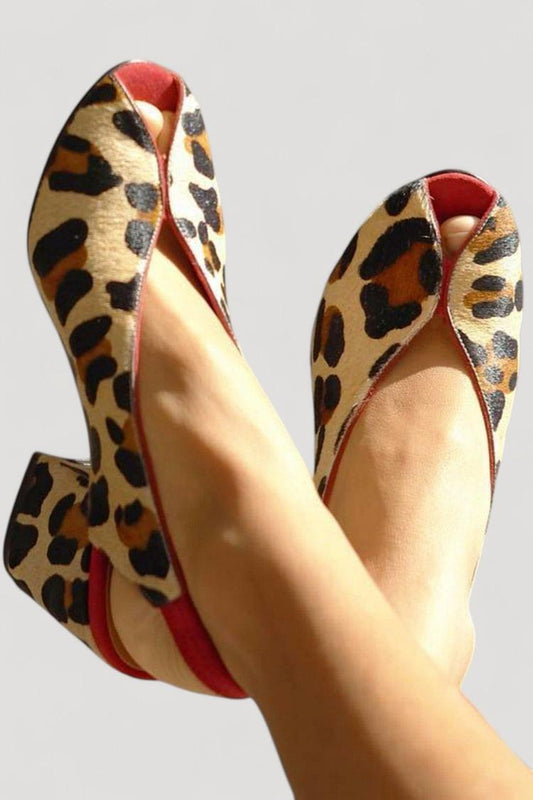 Louison | Leopardikuosisandaalit