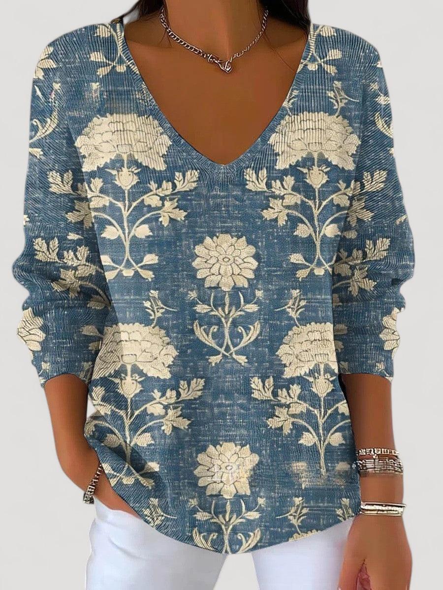 Benedetta – Neule V-pääntiellä, koko 20