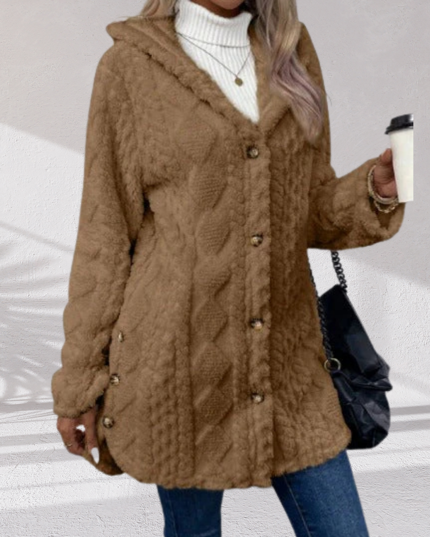 Celine | Pehmeä Teddy-liivi