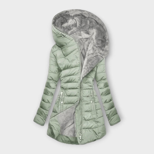 BEATRICE™ | LÄMMIN TAKKI ECOPELUCHE-VUORELLA