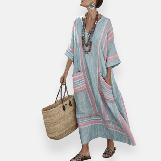Lydie | Taiteellinen ja mukava kaftan-mekko