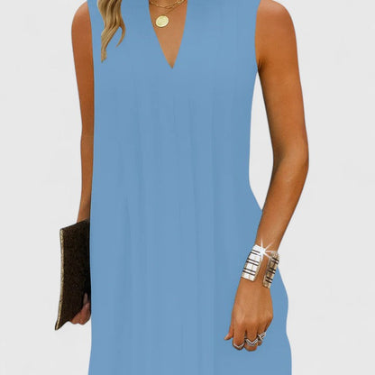 Clarhild™ | Elegantti Imarteleva Mekko V-pääntiellä