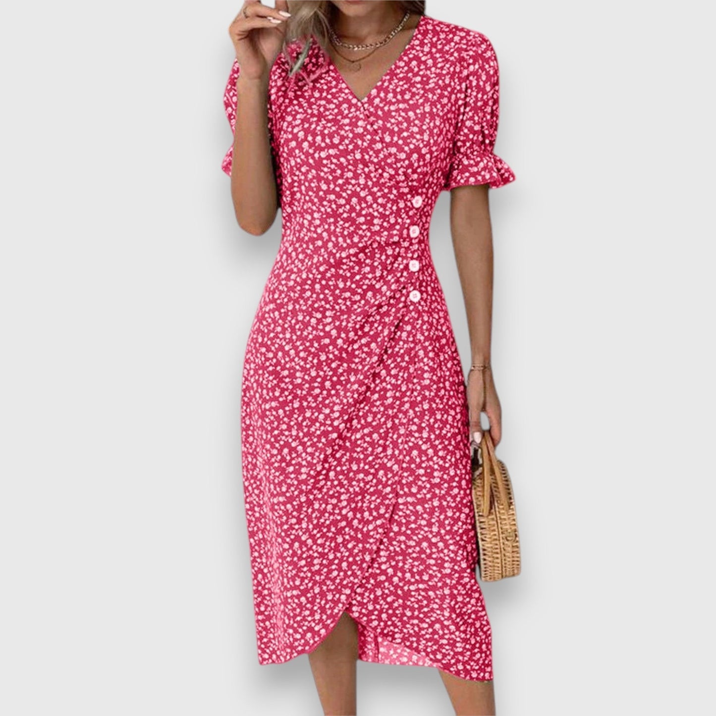 Tessina – Elegantti Kukallinen Mekko