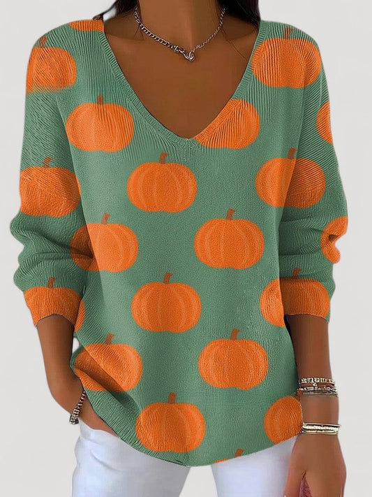 Benedetta – V-Neck Knit Sweater 12