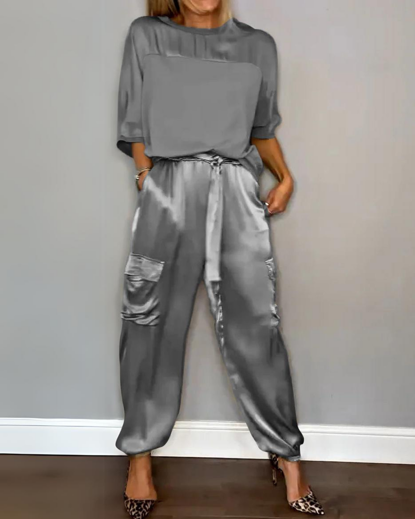 Elisa™ - Silkki lyhythihainen setti