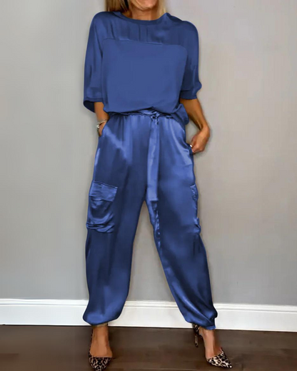 Elisa™ - Silkki lyhythihainen setti