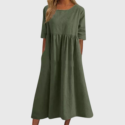 Haisley™ | Elegantti Lyhythihainen Mekko