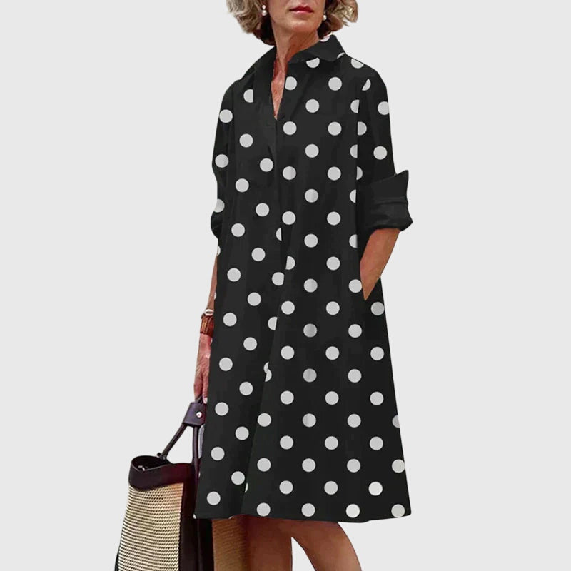 Paige™ - Tyylikäs Mekko Taskuilla
