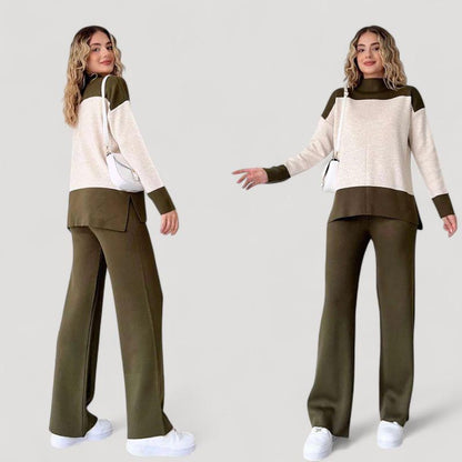 Ofelia™ | Tyylikäs kaksivärinen huppari-setti