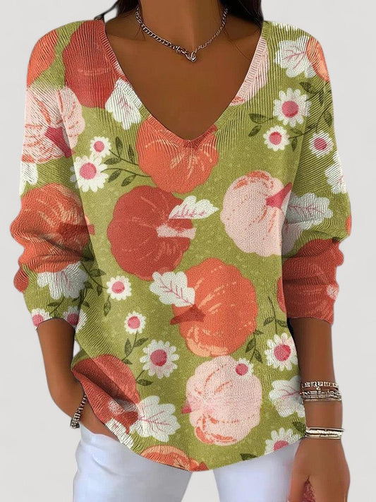 Benedetta – V-Neck Knit Sweater 17