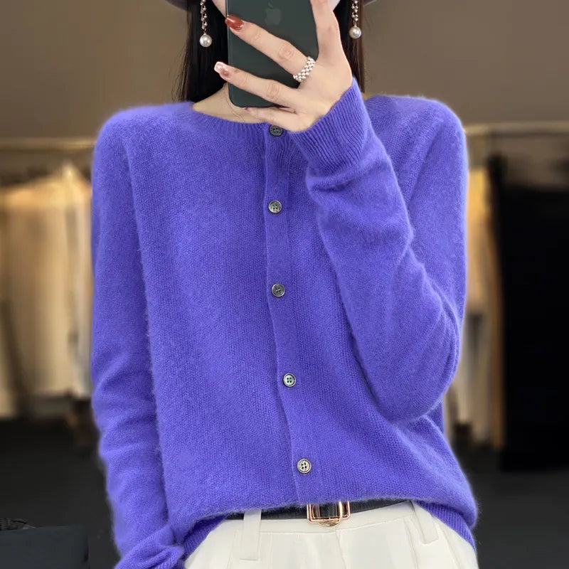 Laluna® | Elegantti Napit Cardigan
