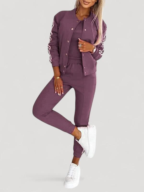 Yasmine - Baseballtakki ja 3-osainen Housusetti