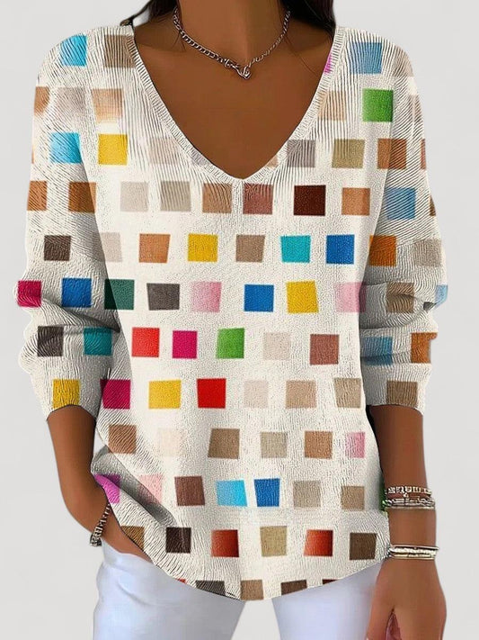 Benedetta – V-Neck Knit Sweater 19