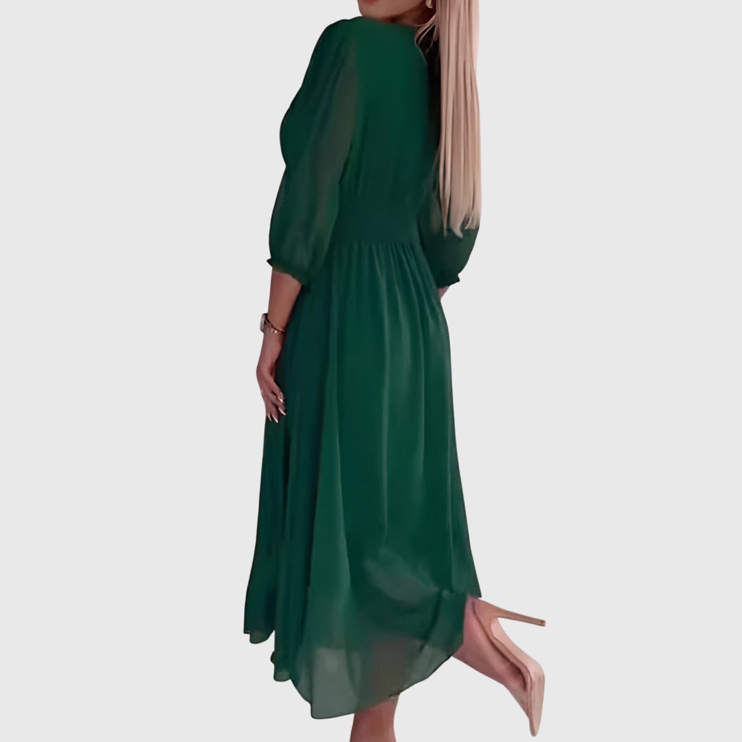 Chloe™ | Kevyt Silkkinen Chiffon Mekko
