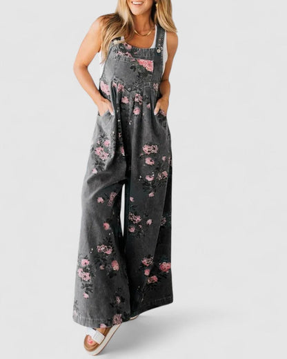 Mona™ | Elegantti Denim Overall