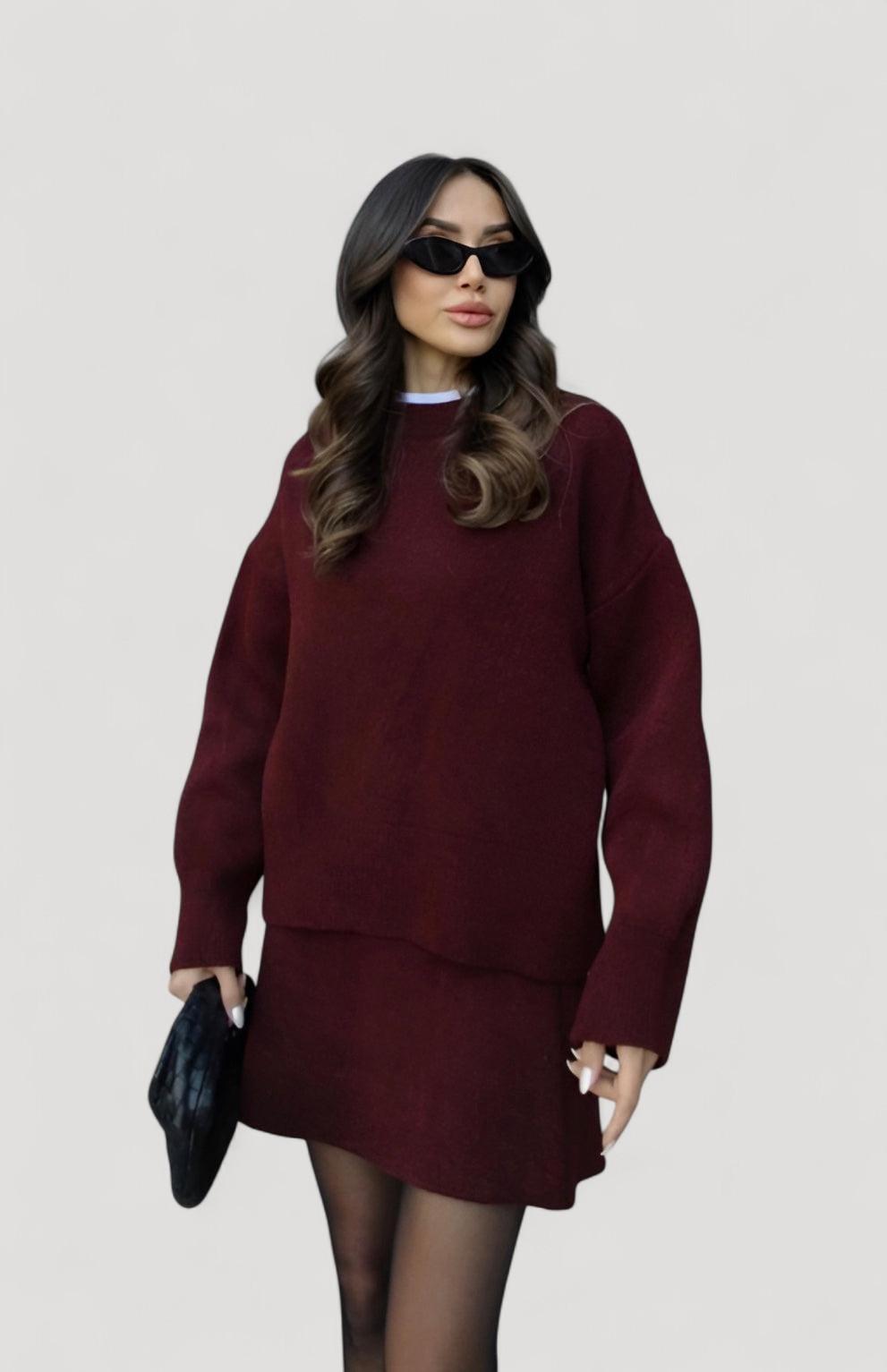 Elena™ - Elegantti Neulepuku ja Hame