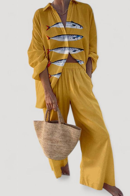 Nina™ | Täydellinen Keltainen Sardelli