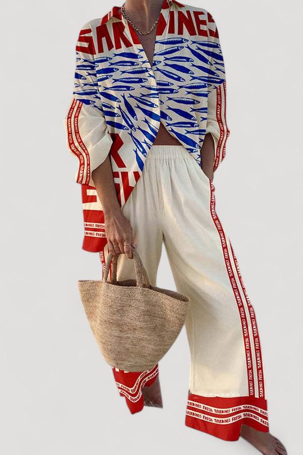 Banco Sardine™ | Painettu Setti