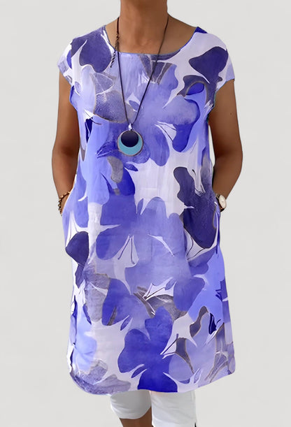 Ellen™ | Perhoskuvioitu mekko