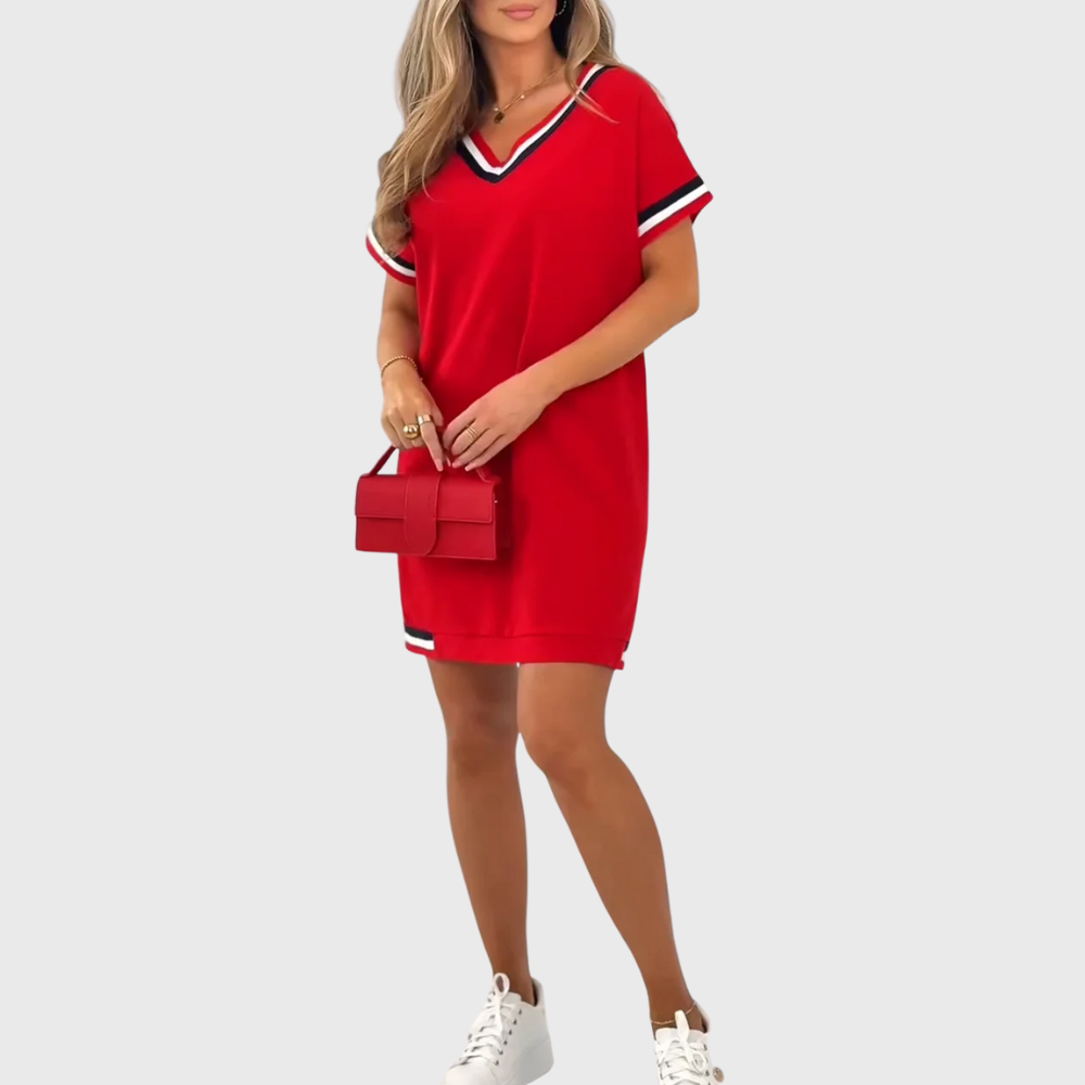 Naisten lyhythihainen mekko