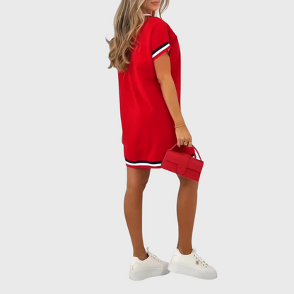 Naisten lyhythihainen mekko