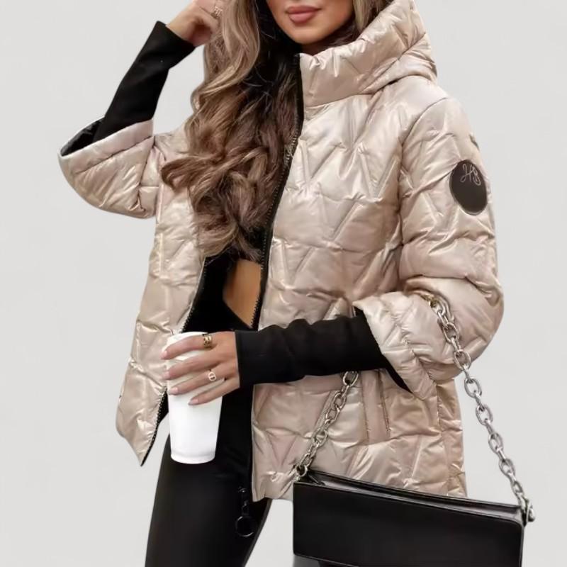 Helena | Lämmin ja moderni tikattu takki