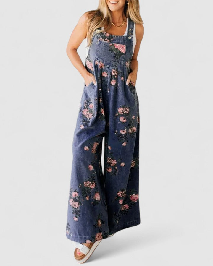 Mona™ | Elegantti Denim Overall