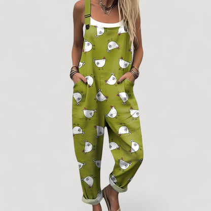 Aukje™ | Tyylikäs Haalarimalli Rennolla Leikkauksella Rentoon Tyyliin