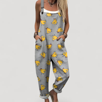 Aukje™ | Tyylikäs Haalarimalli Rennolla Leikkauksella Rentoon Tyyliin